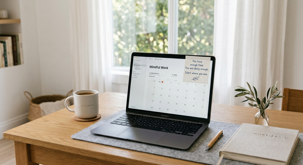 the power of morning mantras :10 intentions to carry through work day